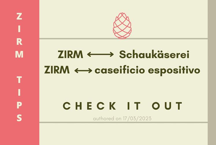 zirm-schaukaeserei